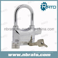 Long Silver Anti-Theft Alarm Security Padlock